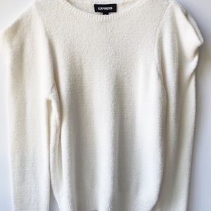 EXPRESS PUFF SHOULDER SWEATER